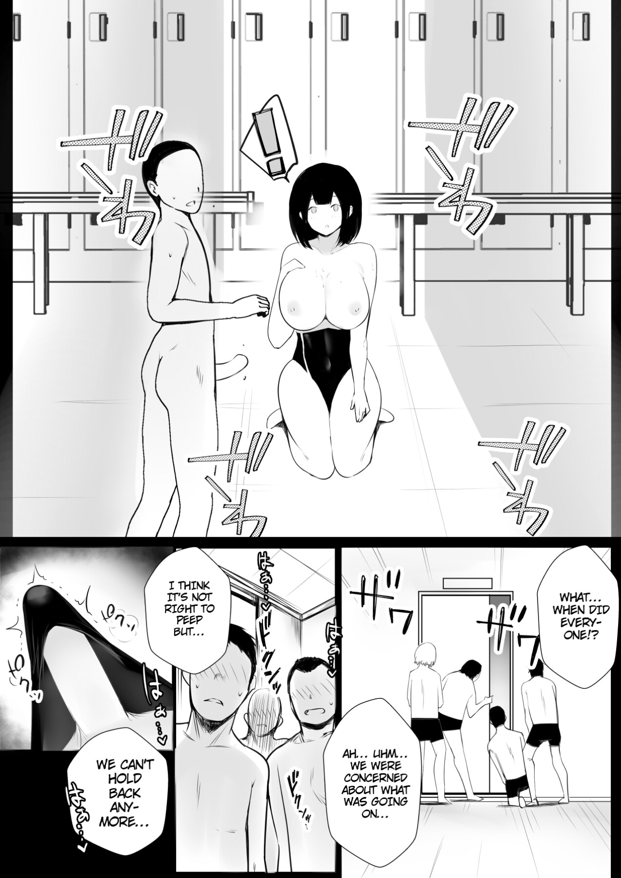 Hentai Manga Comic-I Witnessed The Big Breasted Schoolgirl Who Was Only Nice To Me having Sex With Another Man 7-Read-22